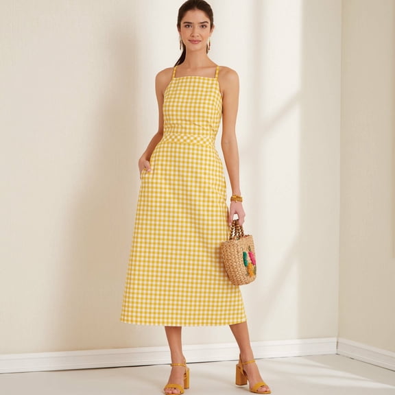 New Look Sewing Pattern Misses' Halter Dresses #N6666