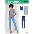 thumbnail image 1 of New Look Sewing Pattern N6627 Misses Top, Skirt, and Pants, Various, White, 1 of 4