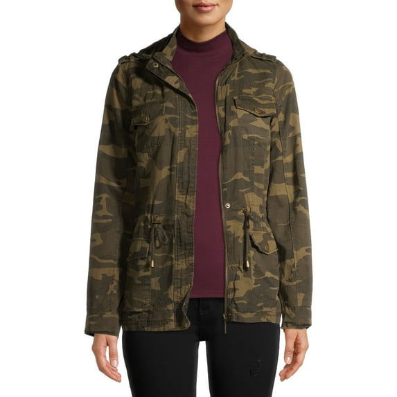 New Look Women's Long Sleeve Anorak Mid-Length Jacket