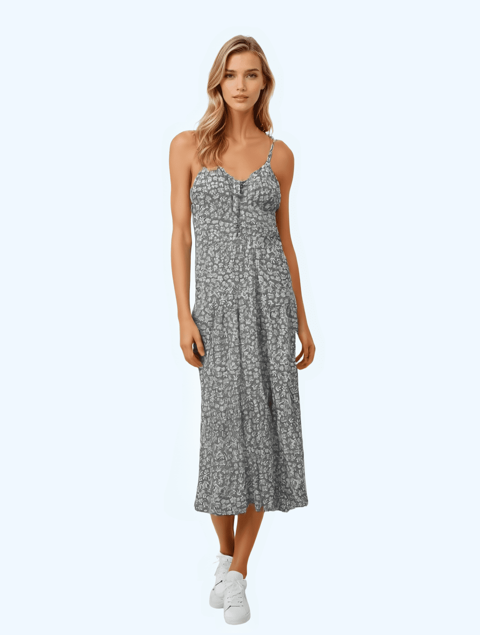 knee length dresses for ladies New Chic Era Maxi Dress Multi