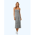 thumbnail image 1 of NewLook Women's Sundress, V-Neck, Sleeveless, Maxi Dress, Juniors, 1 of 3