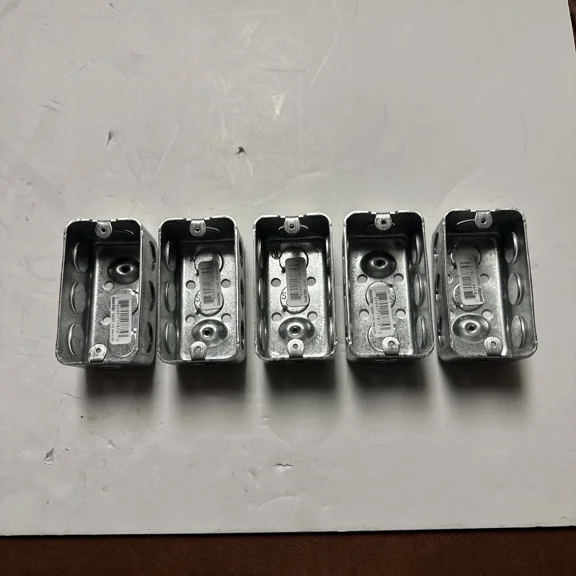 New Lot Of 5 Steel City 58361 1/2 Handy/Utility Outlet Box Made In Usa Free Ship