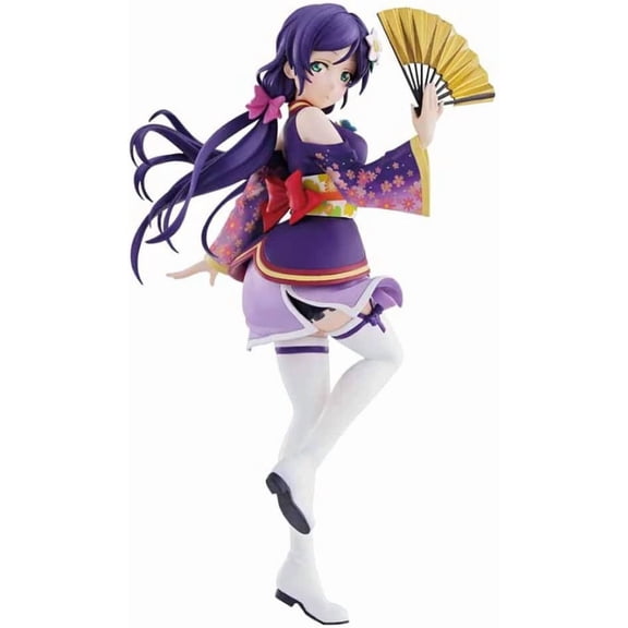 New Love Live Tojo Collectible (Kimono Series) Statue Game Characters Cartoon Figurine Desktop Ornament Popular Collection Anime Gift Collection Decorations Fan Souvenirs