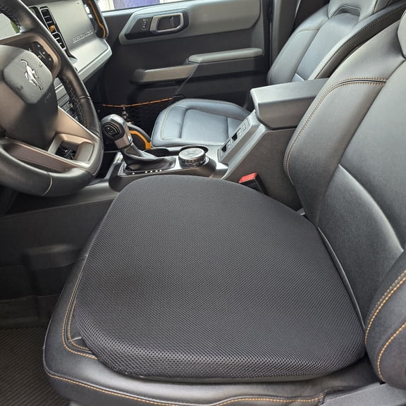 New Low Profile, Light Weight Seat Cushion for Car/Truck and Office Chair, Ideal for Drivers and Office Use (Airmax, L18-18x20)