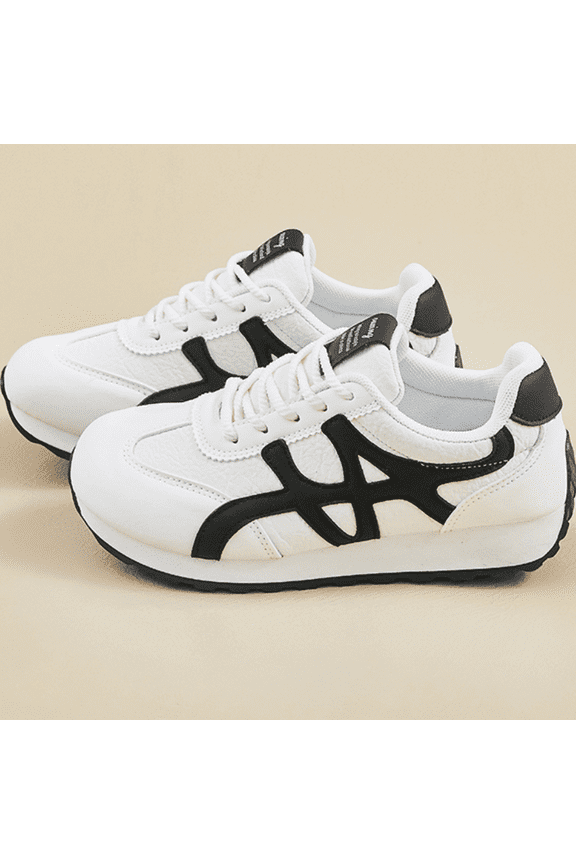 New Low-Top Lace-Up Sports Casual Shoes for Women, Slip-Resistant And Flattering, Perfect for Spring., Women Shoes, Sneakers