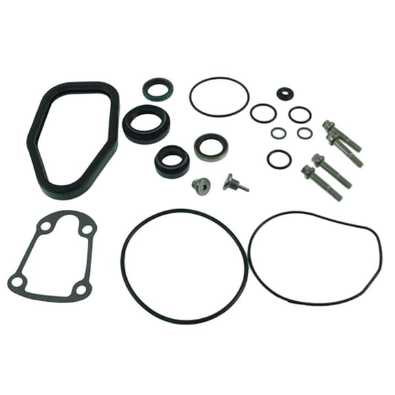 Lower Unit Gearcase Seal Kit Compatible with 1978-1986 Johnson/Evinrude Replaces 777558 Direct Fit Replacement Marine Boat Engine Inboard Sterndrive Outboard Motor Boat Engine Parts