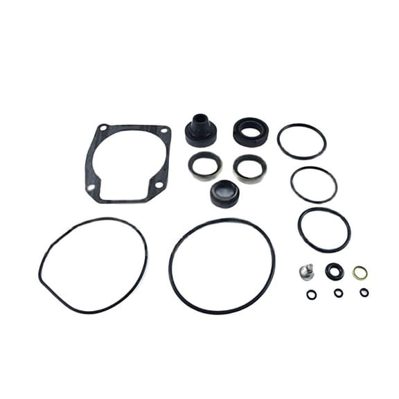 OEM Grade Lower Unit Gearcase Seal Kit Compatible with 1985-2010 Johnson Evinrude 40 50 60 65 70 75 HP 2-Cyl 3-Cyl 2-Stroke Looper E-TEC Outboard 87614G 5000309 396349 0396349 777558
