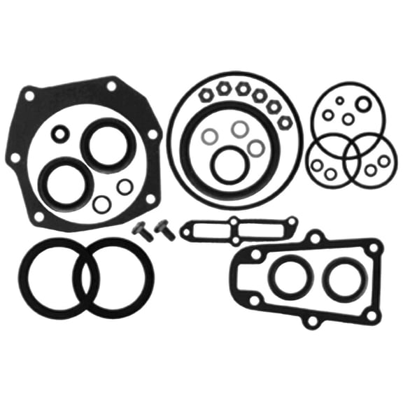 OMC Stringer 800 Series V6 V8 Gearcase Seal Kit Compatible with 155-260HP Mechanical Shift Sterndrive 1978-1986 0982946 0982197 9-74400 Lower Drive Replaces 982946 0778084 87630 18-2665