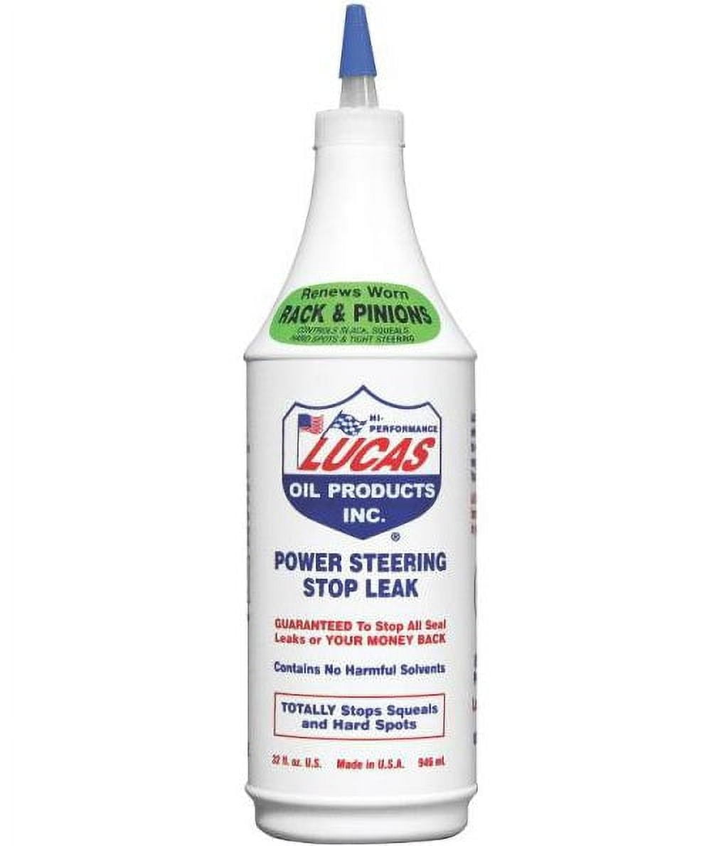 New Lucas Oil 10011 Power Steering Stop Leak, 32 Oz