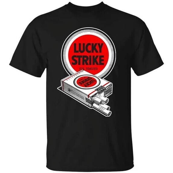 New Lucky Strike Retro T-Shirt S-2XL MADE IN USA M