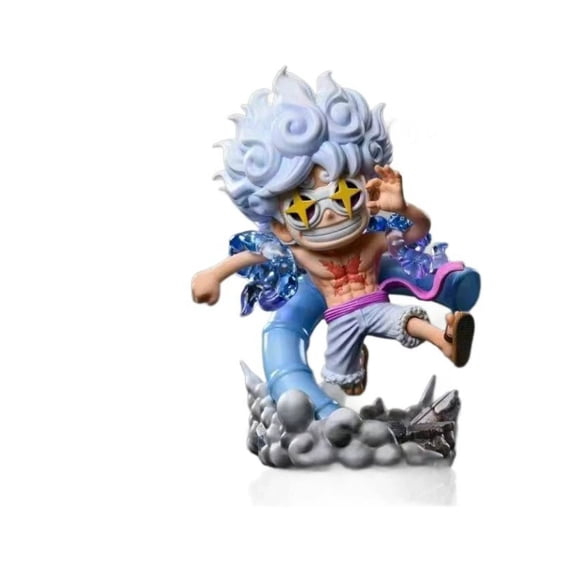 New Luffy Nika (Q Ver) Character Anime Model Statue Action Figures Desktop Ornament Popular Decorations Fan Souvenirs Creative Gift Collectable