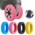 thumbnail image 1 of New Luggage Wheel Covers - 8PCS Luggage Compartment Wheel Protection Cover, Shock-proof Carry on Suitcase Wheel Protector Covers, Luggage Wheels Silent Protection Cover, 1 of 4