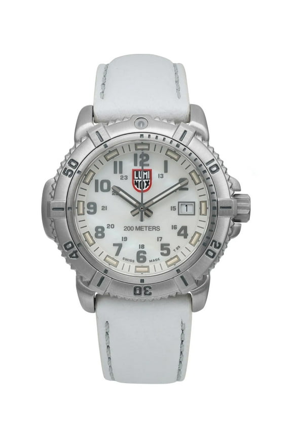 New Luminox Colormark Modern Mariner Steel MOP Dial Quartz Unisex Watch XS.7257