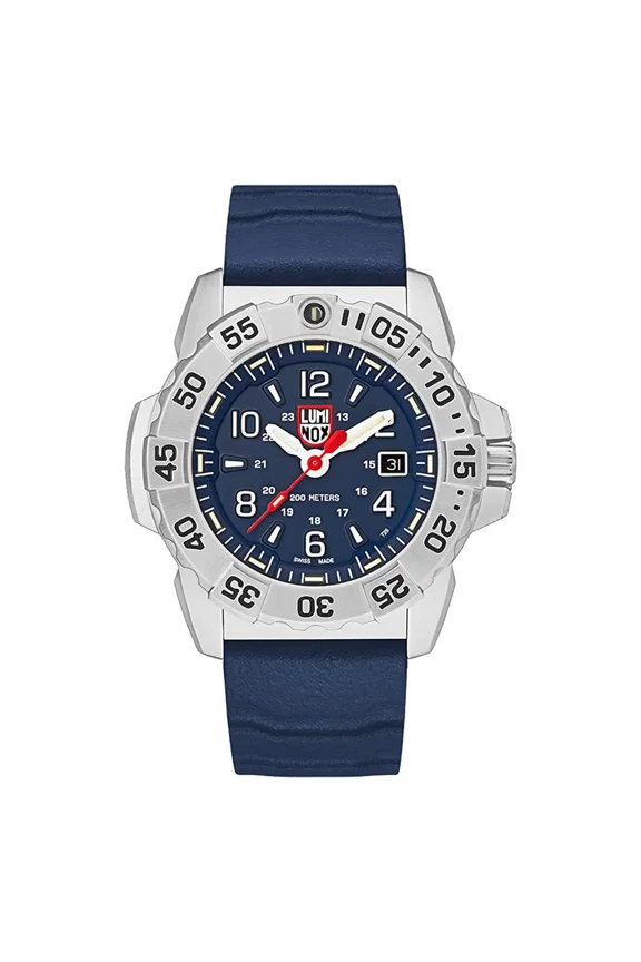 New Luminox Navy Seal 45mm Steel Blue Dial Quartz Mens Watch XS.3253
