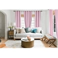 thumbnail image 1 of 100% Blackout Window Curtain Drapes For Bedroom Living Room Light Pink Color Room Darkening NOA 2 panels 35" wide X 84" long, 1 of 4