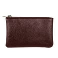 thumbnail image 1 of New Lychee Pattern Zipper Coin Purse Ultra-Thin Short Card Coin Key Organizer Pouch Bag, 1 of 4
