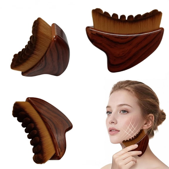 New Lymphatic Contour Face Brush,Facial Massage Body Brush Facial Care