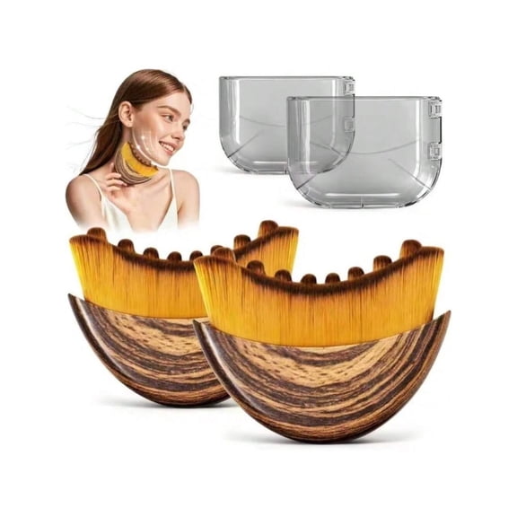 New Lymphatic Contour Face Brush, Lymphatic Drainage Massager for Face,Ergonomically Designed to Fit The Skin Precisely and Reli