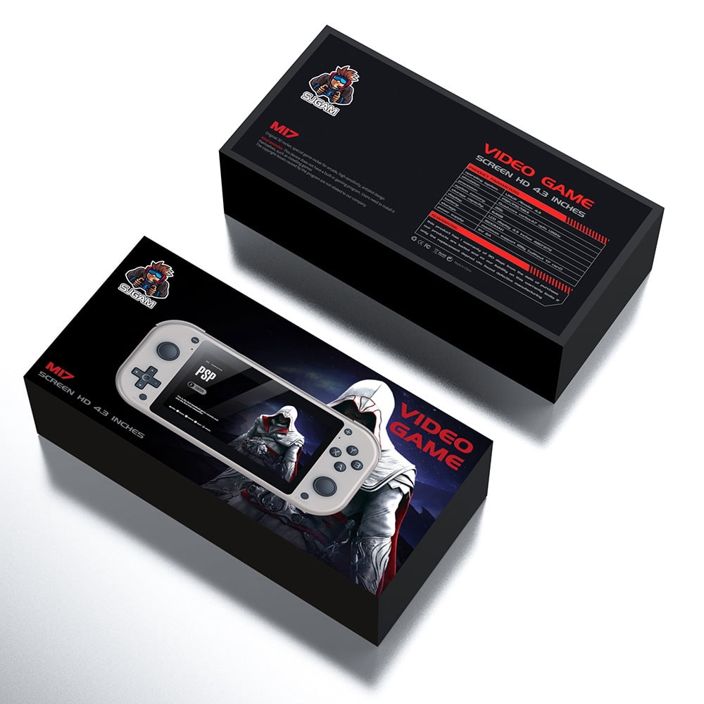 New M17 handheld TV game console box 4K HD