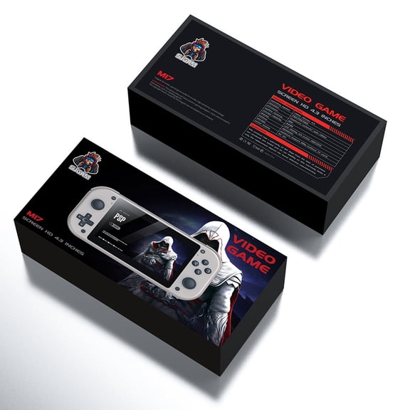 New M17 handheld TV game console box 4K HD