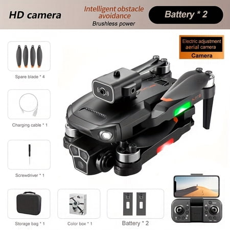 New M1S Foldable UAV Aerial Photography, The Third Mock Examination Camera, With ESC Function, Intelligent Obstacle Avoidance, Optical Flow Positioning, Brushless Motor, Propeller Helicopter
