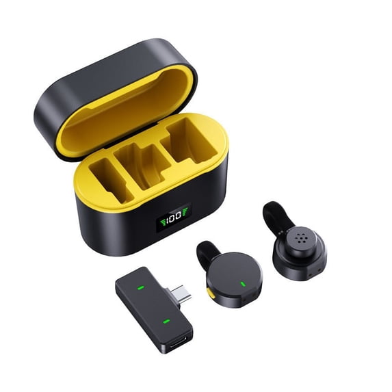 New M83 Hidden Wireless Lavalier Microphone, One-to-Two Outdoor Live ...