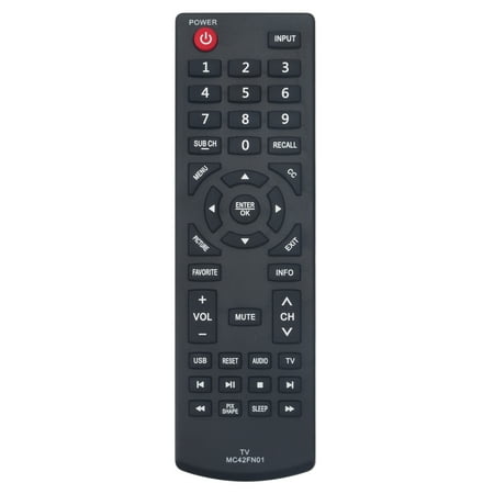 New MC42FN01 Replace Remote Control fit for Sanyo LED LCD TV FW32D25T FW42D25T FW48D25T