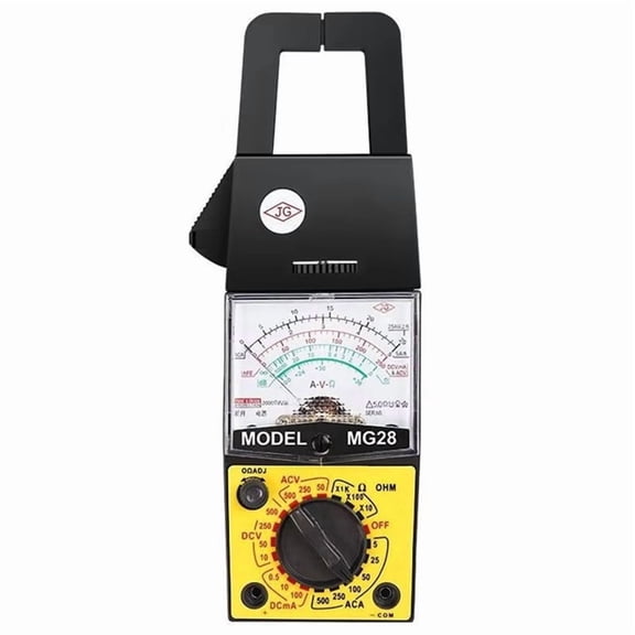 New MG28 Clamp Meter Current and Voltage Pointer Ammeter AC 500A Multi-Function Multimeter AC Current Measurement