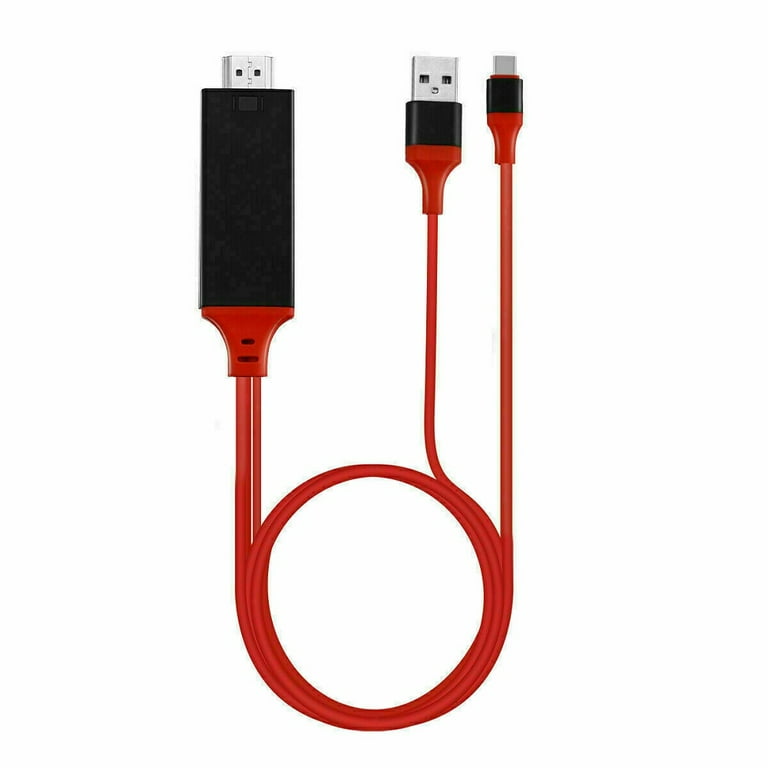 New MHL USB C Type C to HDMI USB A HD TV Cable Adapter For Android Phones Tablet