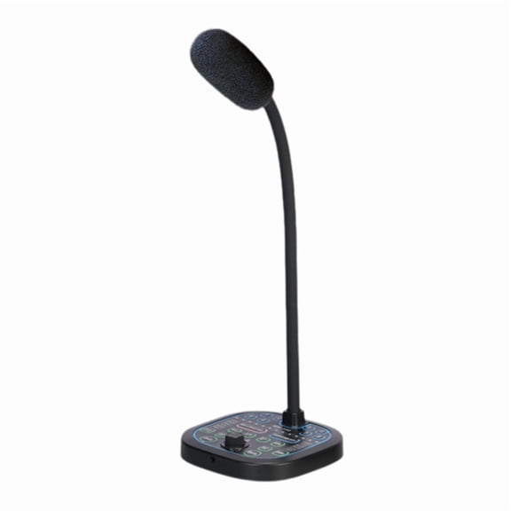 New MK100 Voice Changer,Live Voice Card Voice Changer, Handheld Microphone Voice Changer Sound Card Voice Changer