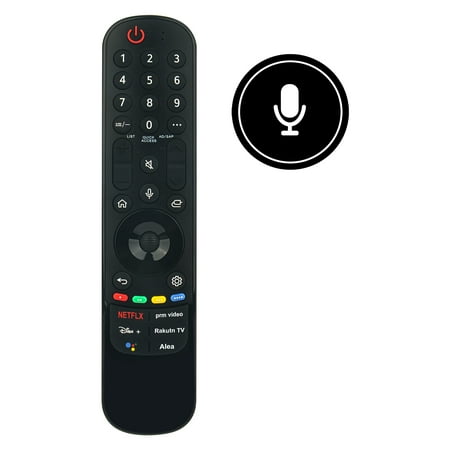 New MR22GA AKB76039902 Replace Voice Remote Control Fit for LG MAGIC Remote MR22GA AN-MR22GA for TV 32LQ630BPUA 42LX1QPUA 50UQ7400PSF 60UQ8000PSK 75QNED80UQA 86QNED85UQA OLED48C2PUA OLED55A2AUA