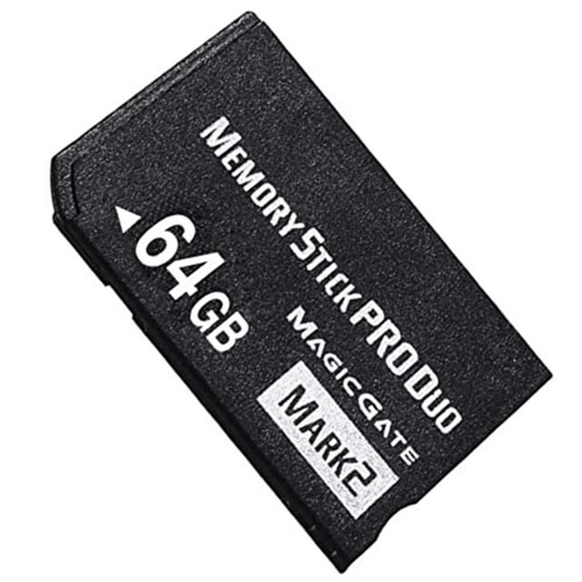 MS 64GB Pro Duo MARK2 Memory Stick for PSP Accessories & Camera Flash Memory Card