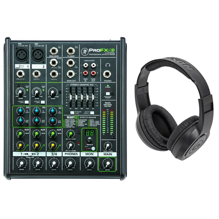 Mackie ProFX4 v2 4チャンネル　ミキサー Mackie ProFX4v2 4-channel Mixer with Effects Reviews