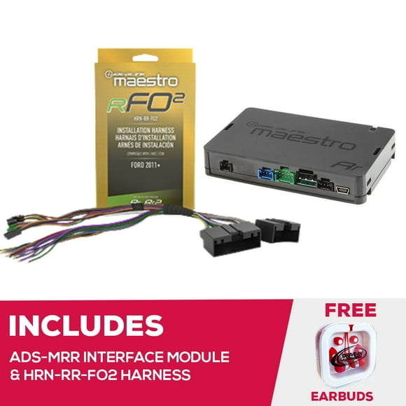 New Maestro ADS-MRR Radio Replacement Interface Module With HRN-RR-FO2 Adapter