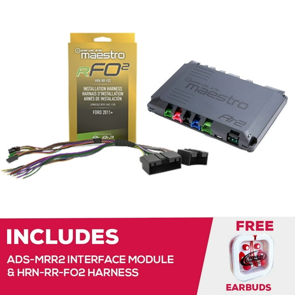 New Maestro ADS-MRR2 Interface Module and HRN-RR-FO2 Adapter For Select 2011+ Ford