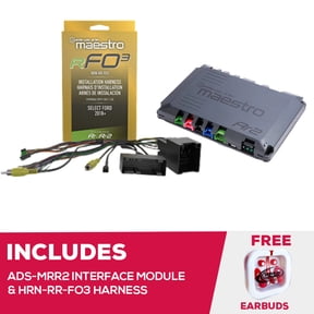 New Maestro ADS-MRR2 Interface Module and HRN-RR-FO3 Adapter For 2017+ Ford Vehicles