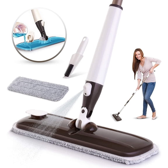 New Magic Microfiber-Concealed Water Tank Spray Mop