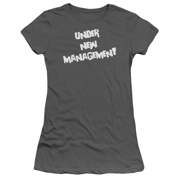 - New Management - Juniors Teen Girls Cap Sleeve Shirt - Small