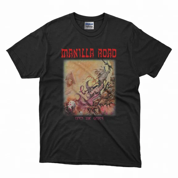 New Manilla Road - Open the Gates Classic Premium MAN WOMAN T-Shirt SIze S-5XL