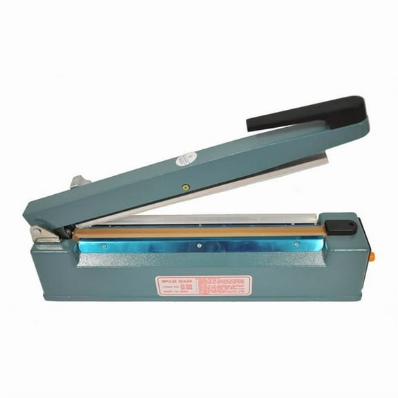 New Manul 16 (400mm) Aluminum Metal Strong Heavy Duty Large Big Impulse Heat Sealing Machine Sealer Hand Impulse Food Sealer Packing Machine Poly PP PE Plastic Bag Film Sealer