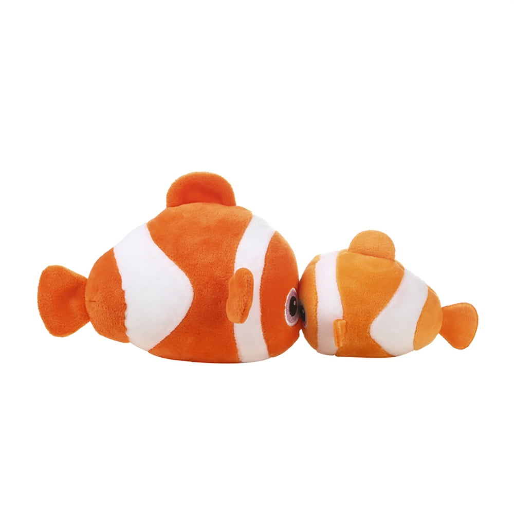 Doll Fish New Marine Animal Kissing Style Vibration Plush Doll, Cute Clownfish ...