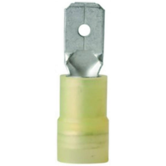 New Marine Grade Nylon Insulated Disconnect ancor 230829 Wire Range 12-10 Male Yellow