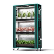 New Mars Hydro 4-Tier Plant Stand with 150W Grow Lights & Tent for Indoor-M size