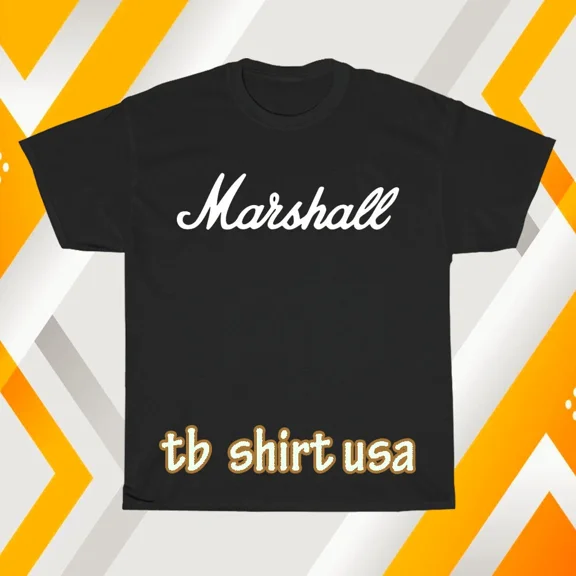 New Marshall amplifiers Logo Unisex T-Shirt Funny Size S to 5XL