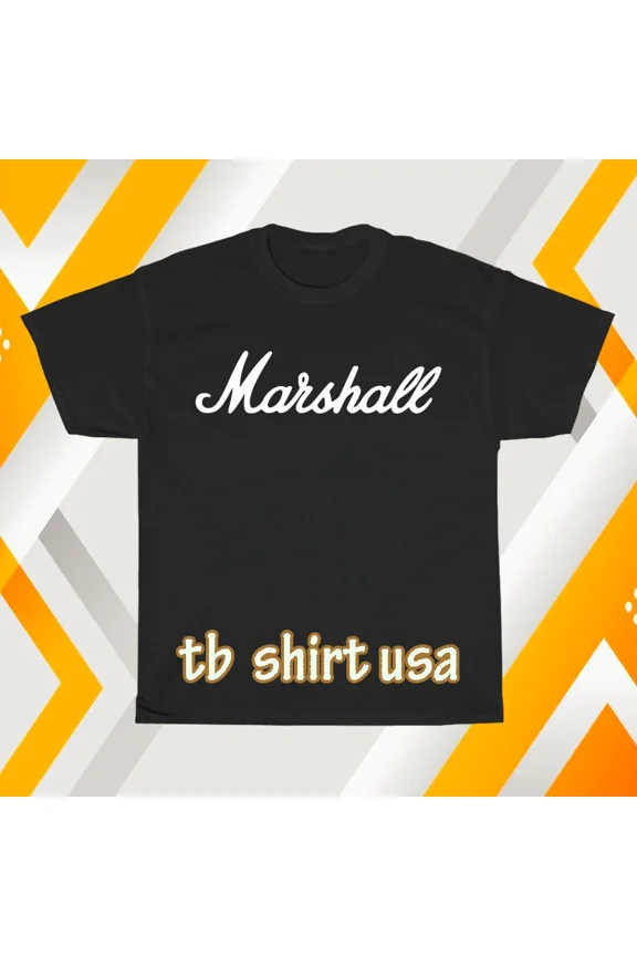 New Marshall amplifiers Logo Unisex T-Shirt Funny Size S to 5XL
