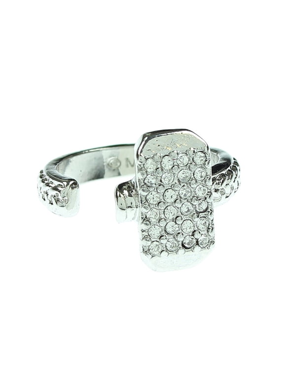 New Marvel Womens Avengers Thor Hammer Logo Stainless Steel Ring (8)