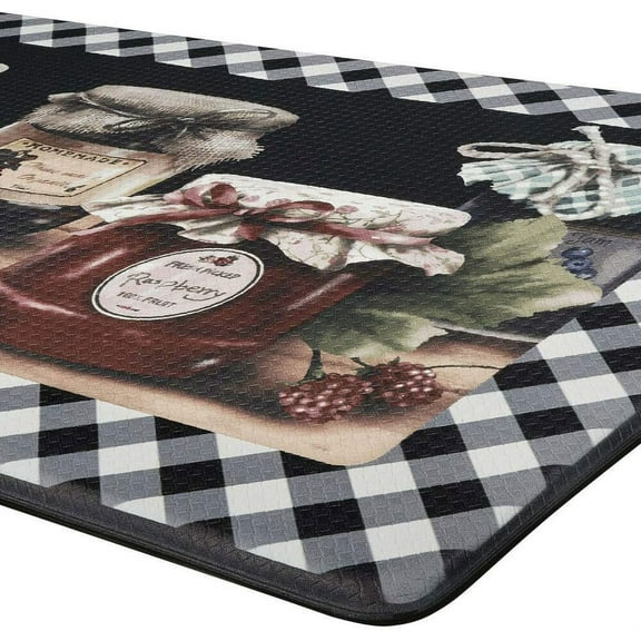 New Mason Jars Classic Country Memory Foam Anti-Fatigue Kitchen Floor Mat 18" x 30"