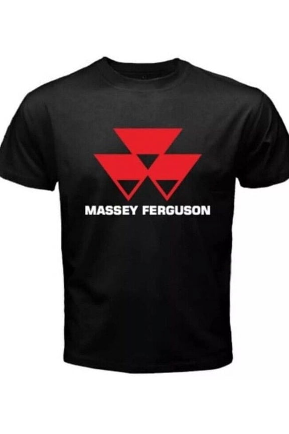 New Massey Ferguson Tractor Agriculture Men's Black T-Shirt