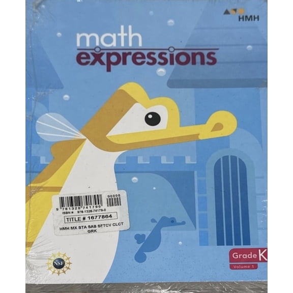 Math Expressions (StA) Consumable Student Activity Book Collection Softcover Grade K