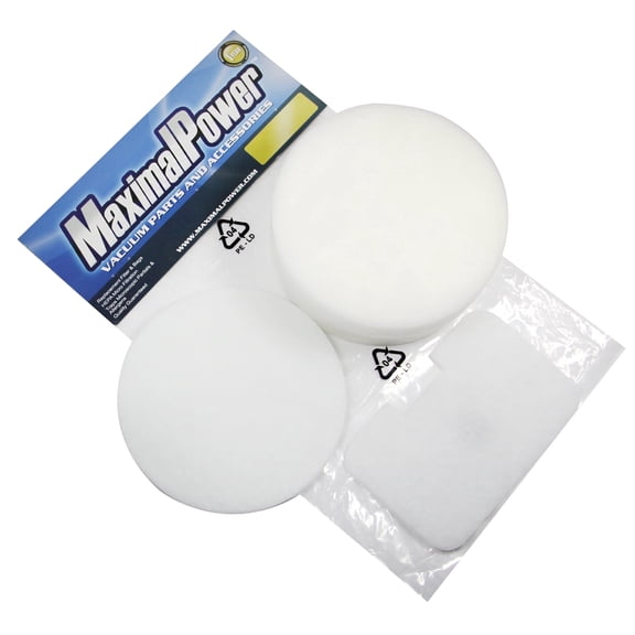 New MaximalPower 2 Foam Circular Filters with Felt Circular Filter Shark NV22L Vacuum